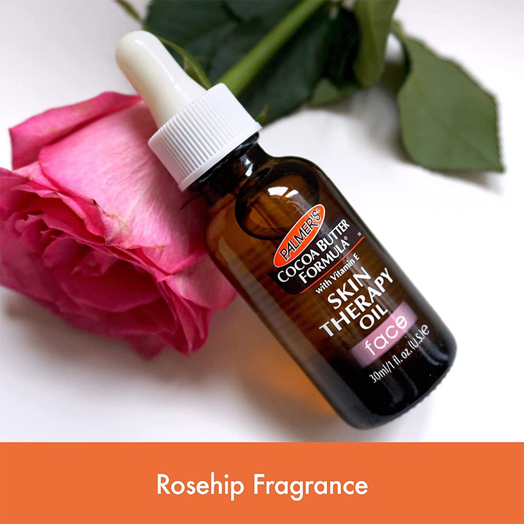 Palmers, Cocoa Butter Formula Skin Therapy Oil Face, Nourishing facial oil for dry skin, 30ml