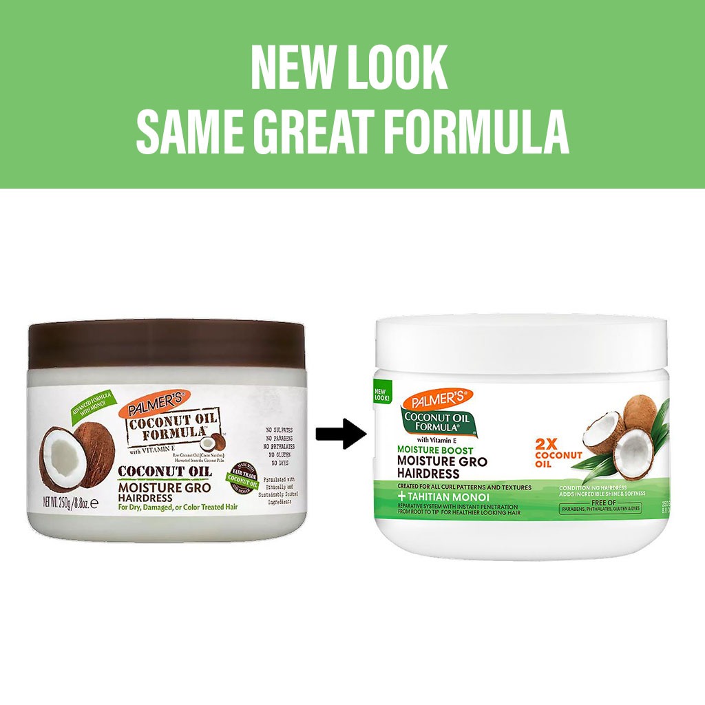 Palmers, Coconut Conditioner Jar, Deep conditioning with coconut oil