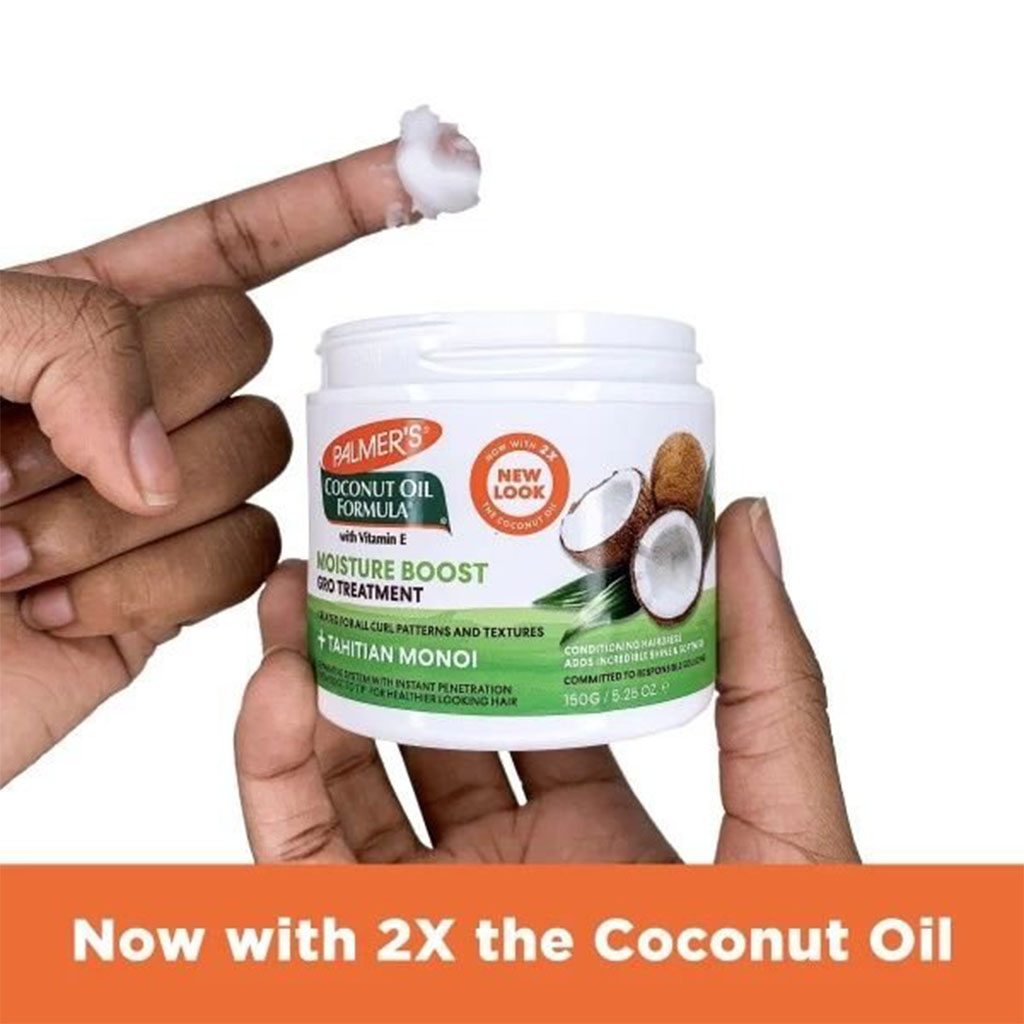 Palmers, Coconut Conditioner Jar, Deep conditioning with coconut oil