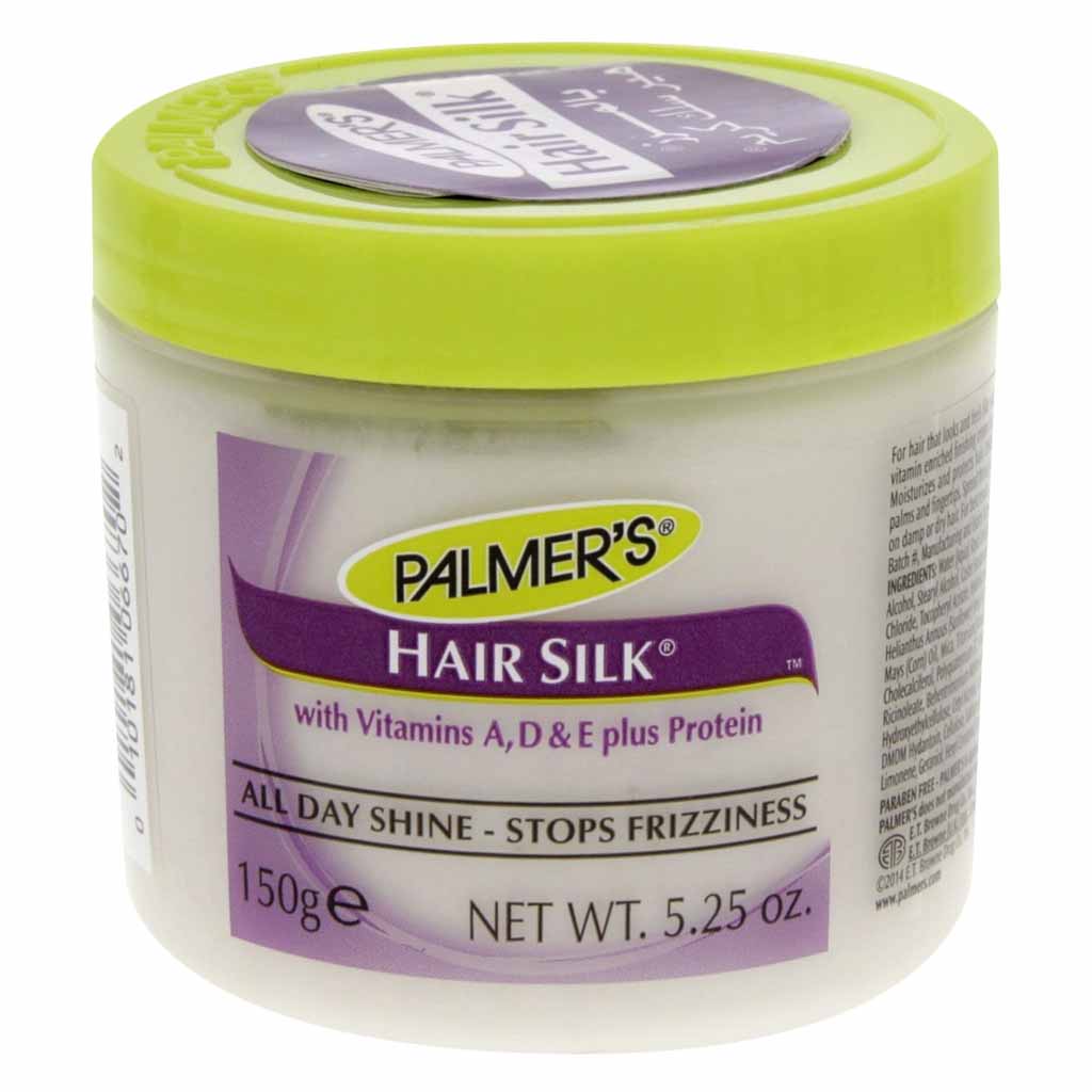 Palmers, All Day Shine Stops Frizziness Hair Silk Cream, Anti-frizz cream for smooth shiny hair, 150 g