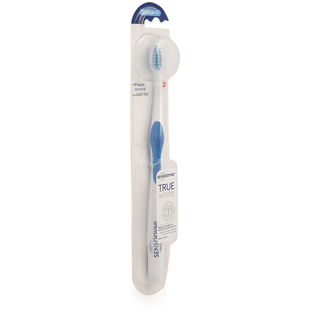 Sensodyne True White Plaque Removal Soft Toothbrush, Pack of 1's