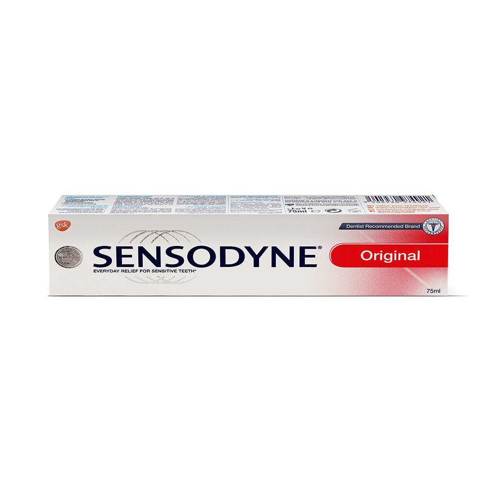 Sensodyne, Rapid Action Toothpaste, Fast relief toothpaste for sensitive teeth, 75ml