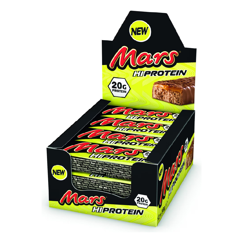 Mars, Protein Bar with Caramel, High-protein caramel flavored snack bar, 59g