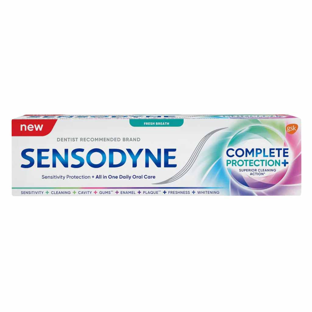 Sensodyne Complete Protection Fresh Ultra Clean Fresh Breath Toothpaste 75ml