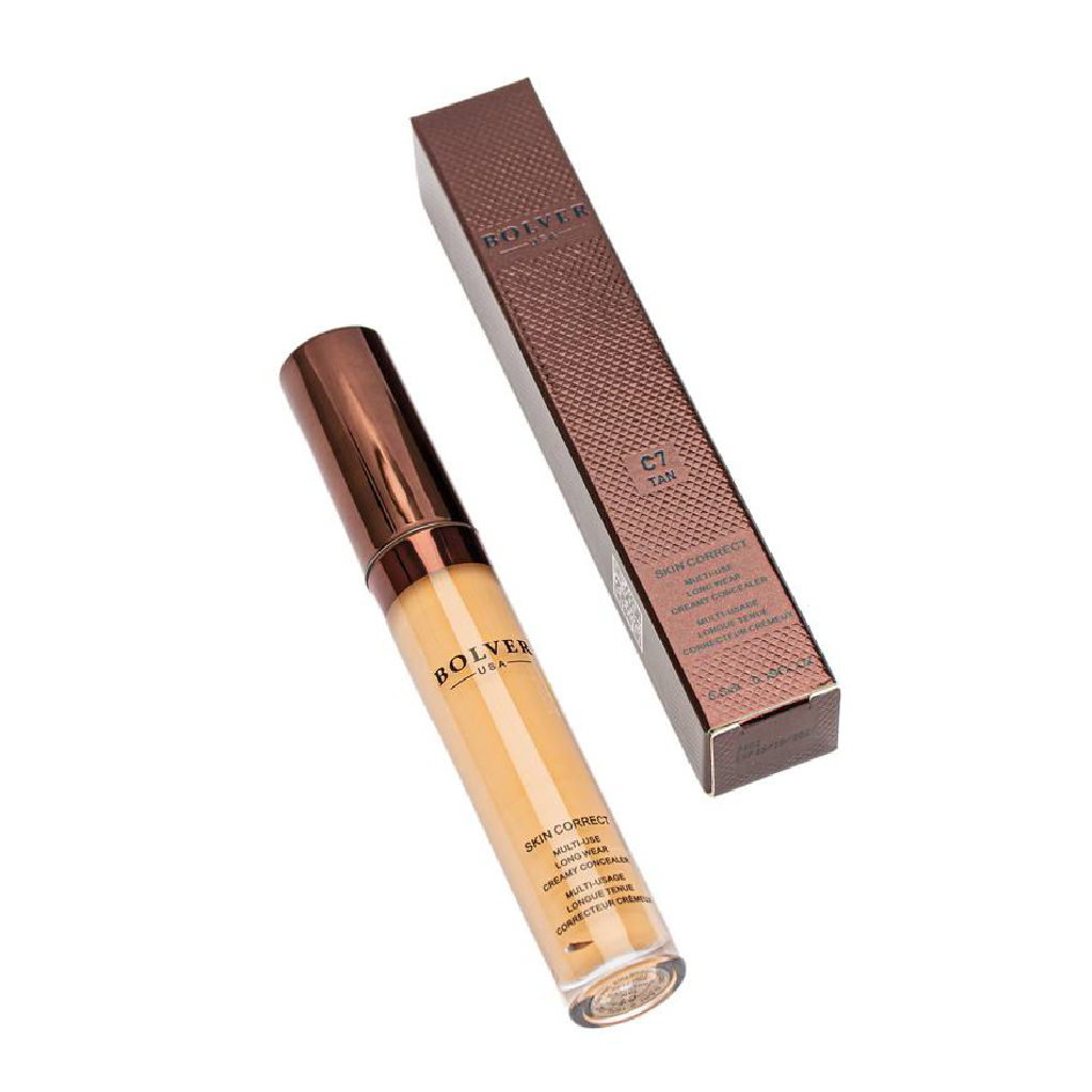 Bolver, Concealer C07 Tan, Creamy concealer for tan skin tones