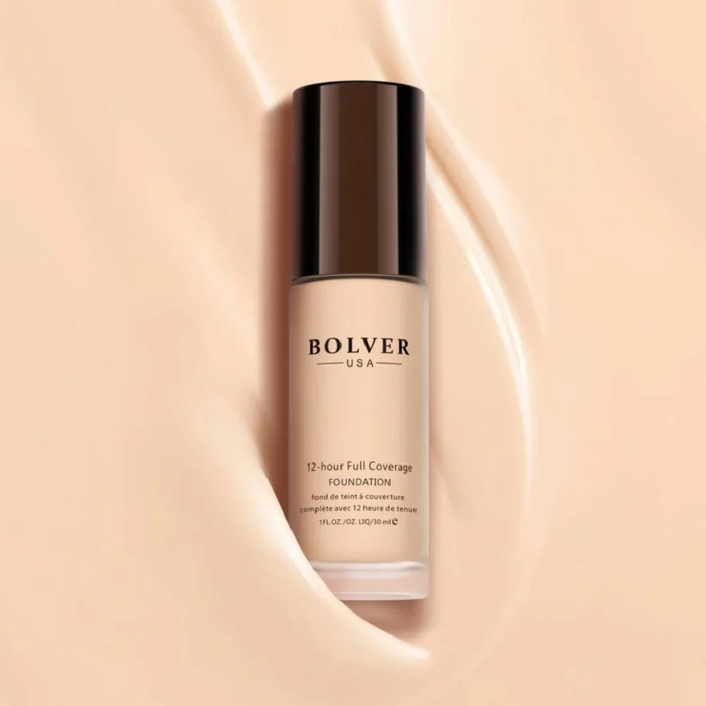 Bolver, Foundation F04 Sun Beige, Medium sun beige shade liquid foundation