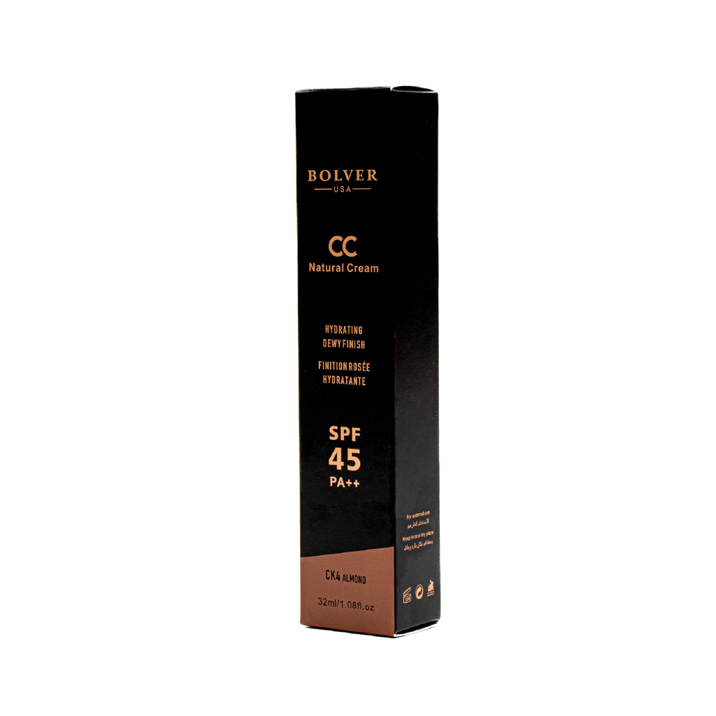 Bolver, CC Cream CK4 Almond, Color correcting cream for almond skin tone