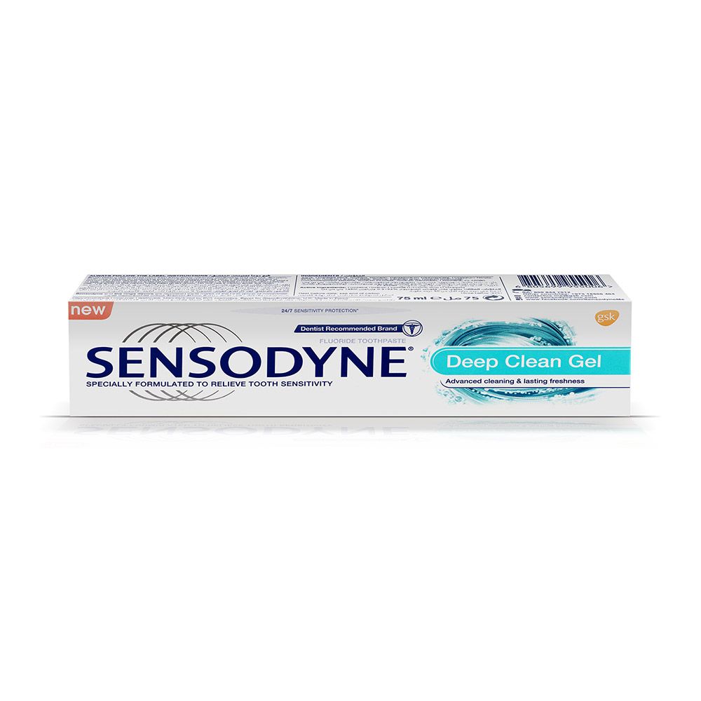 Sensodyne Deep Clean Gel Toothpaste 75ml