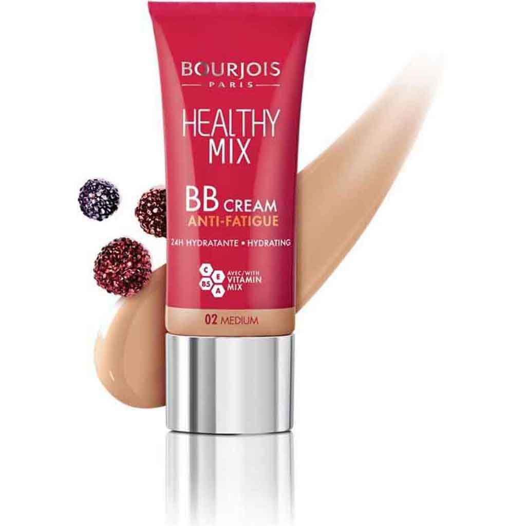 Bourjois, Healthy Mix BB Cream, Medium Beige, Radiance-boosting tinted moisturizer for medium skin