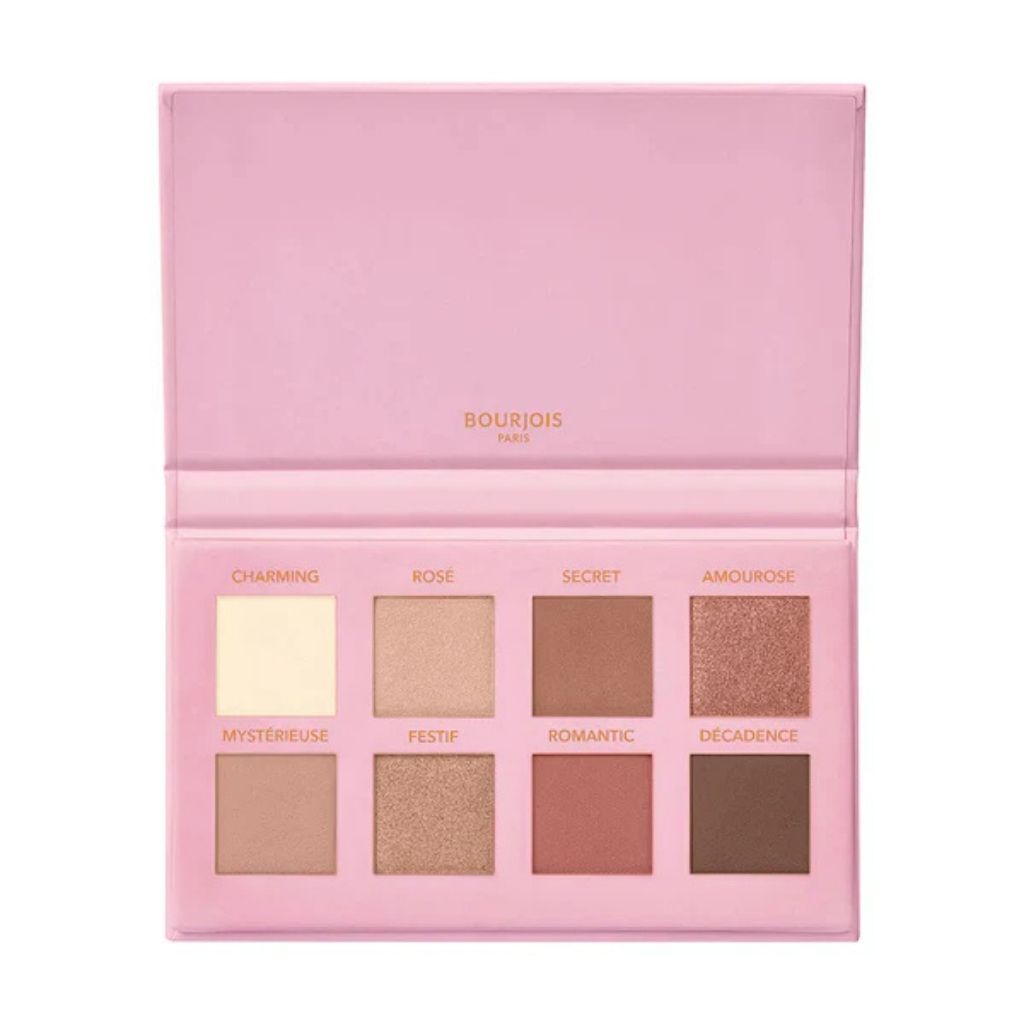 Bourjois, Soirs de Paris Eyeshadow Palette, Rose gold eyeshadow palette with versatile shades
