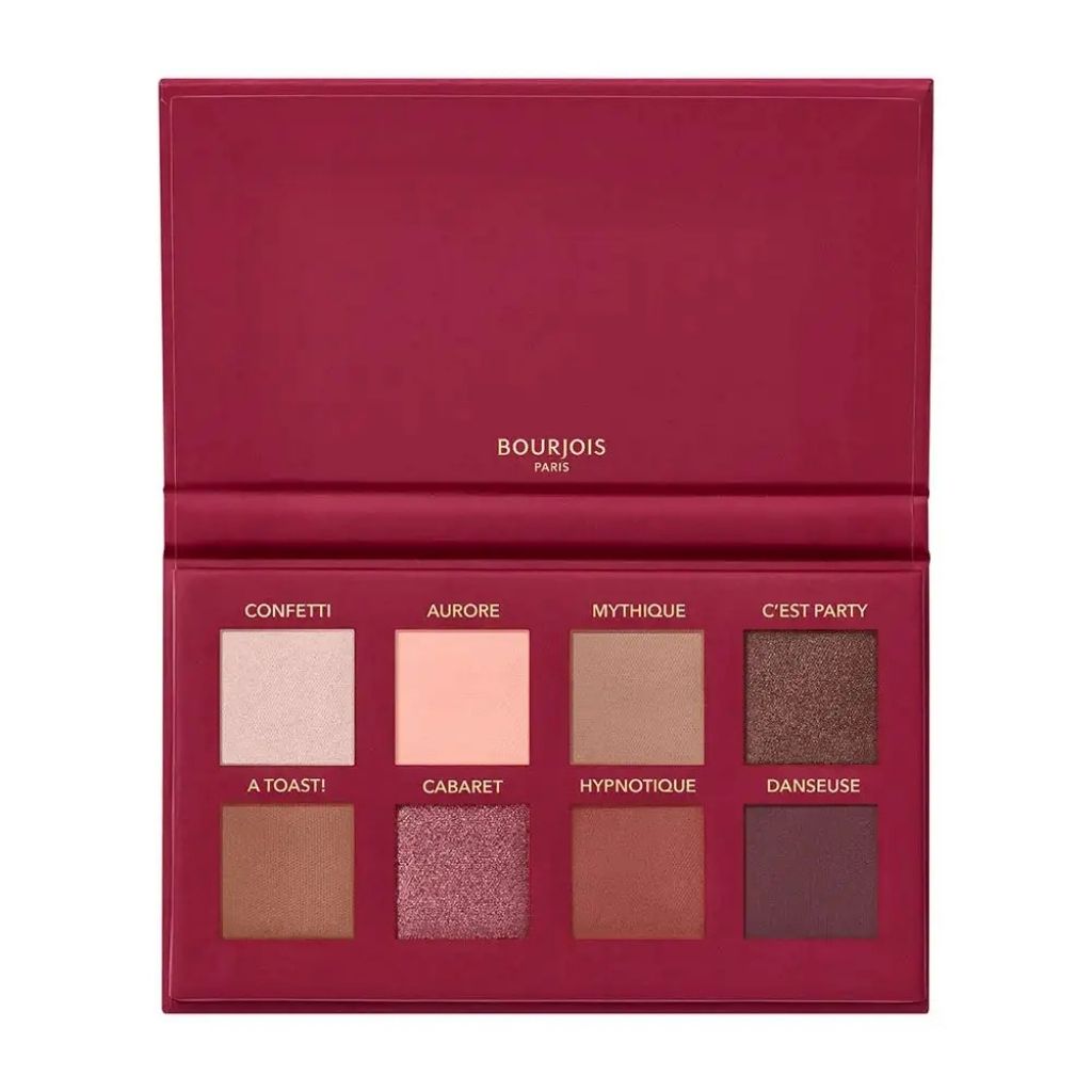 Bourjois, Soirs de Paris Eyeshadow Palette, Burgundy, Rich burgundy eyeshadow palette for evening looks