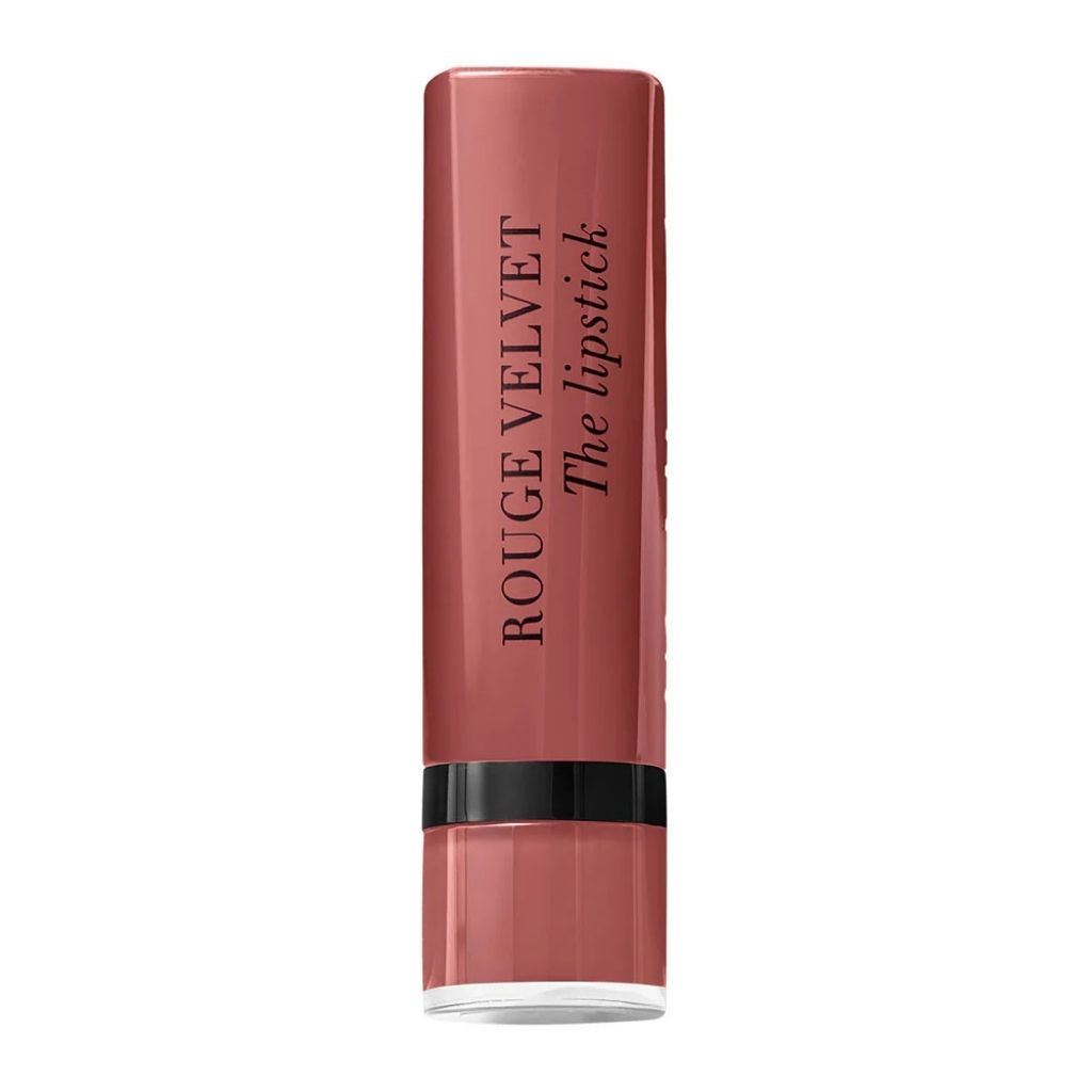 Bourjois, Rouge Velvet Premium Matte Lipstick, Macaron Rose, Smooth matte lipstick in rose shade