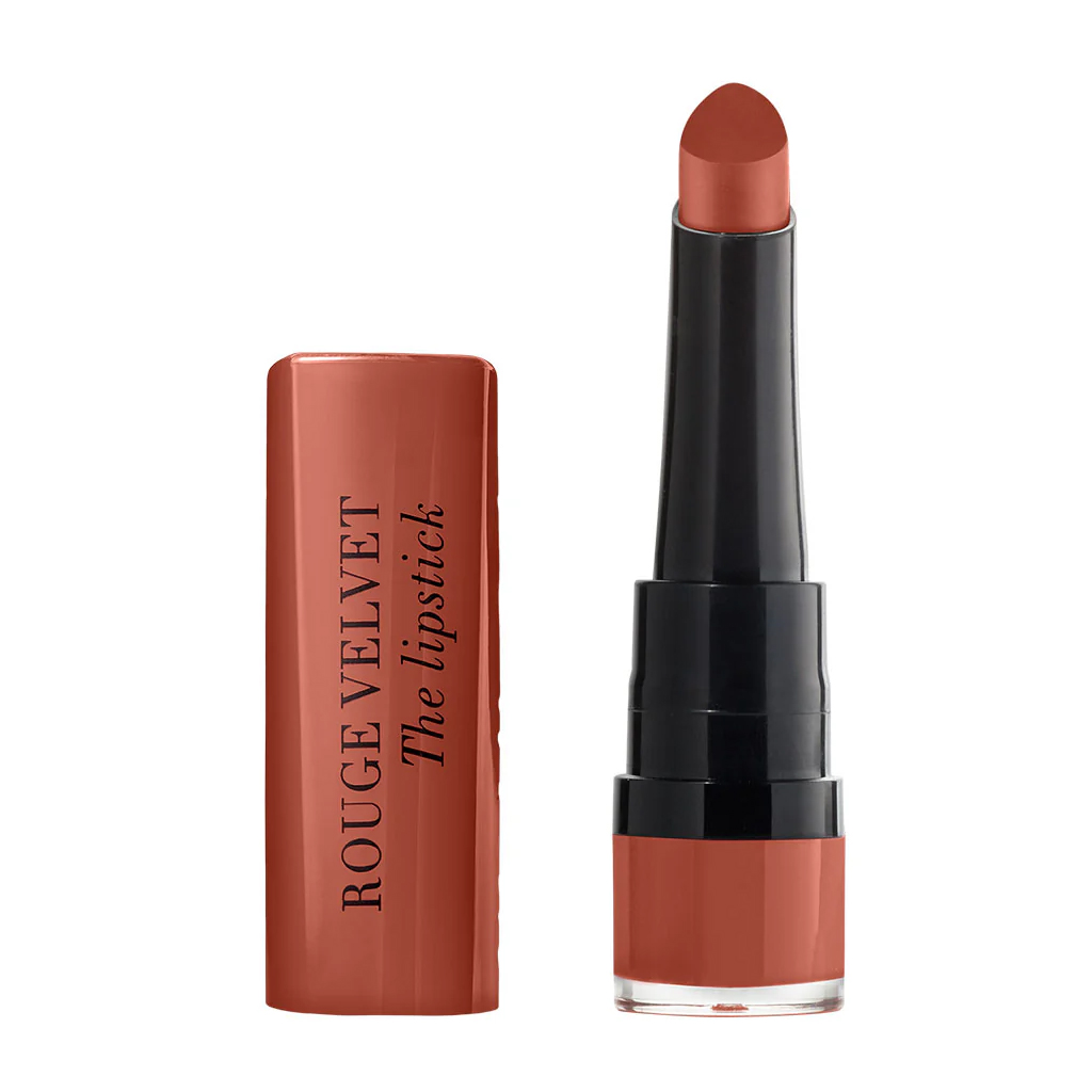 Bourjois, Rouge Velvet Premium Matte Lipstick, Chocoquette, Rich matte lipstick in chocolate shade