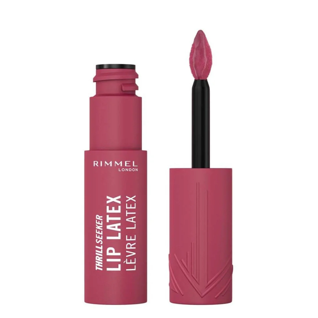 Rimmel, Thrillseeker Lip Lacquer, Glossy lip lacquer with vibrant blushing pink, Shade 300 Blushing