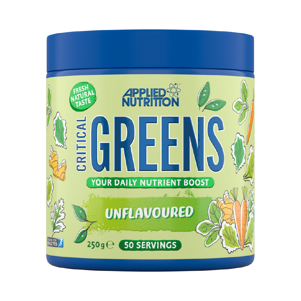 AN CRITICAL GREENS UNFLAVOURED 50SERV 250G