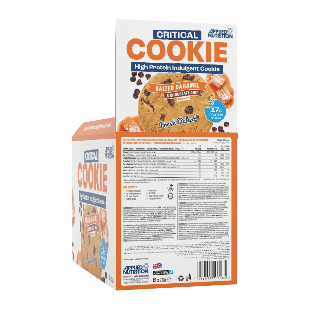 AN CRITICAL COOKIE SALTED CARAMEL FRESH BAKED 85G