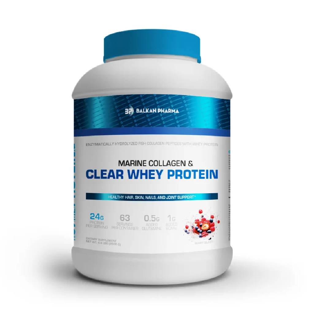 WW, Marine Collagen & Clear Whey Protein, Collagen and whey protein blend for skin and muscle, 810g