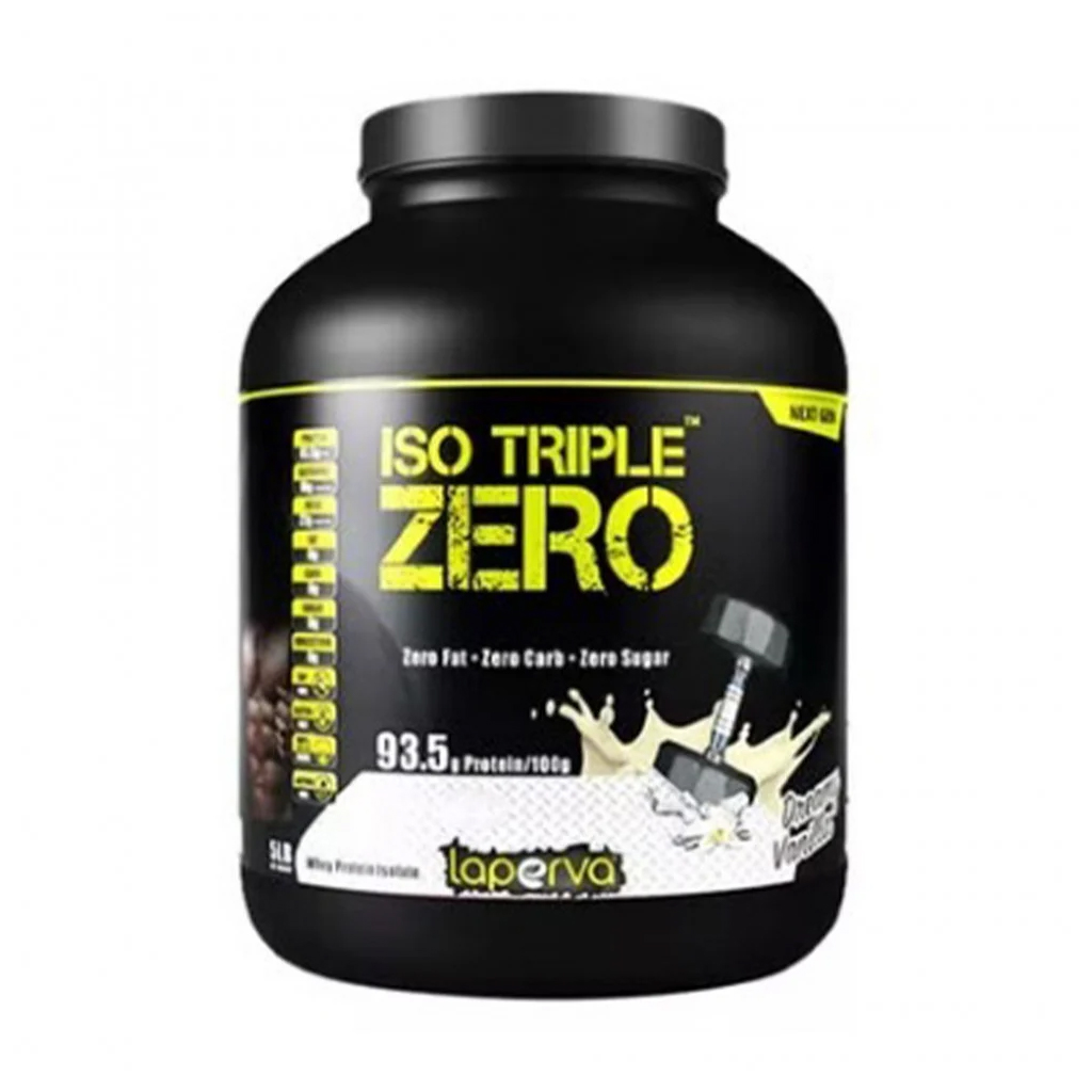 Laperva, Iso Triple Zero Belgian Chocolate Protein Powder, Low-carb Belgian chocolate protein powder, 5lb