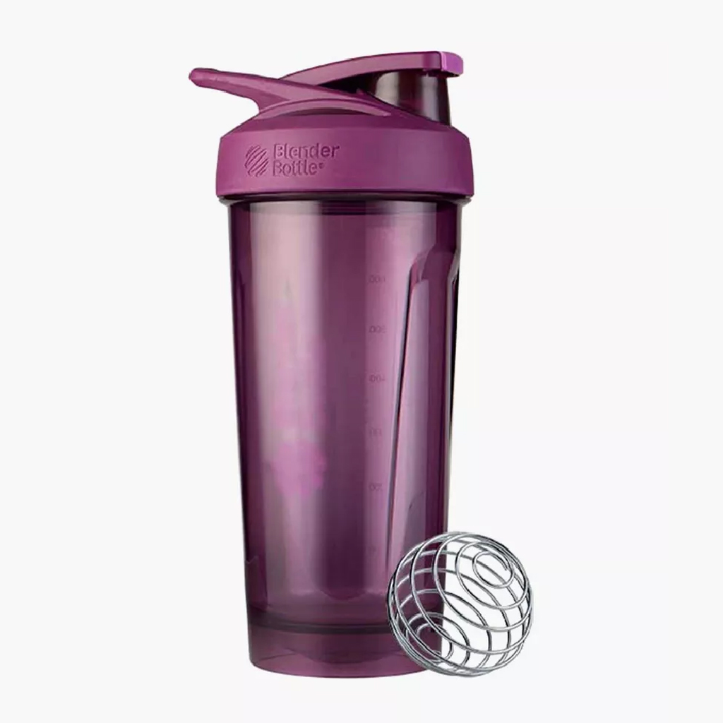 Laperva, Tritan Purple Shaker, Durable purple protein shaker bottle for mixing supplements
