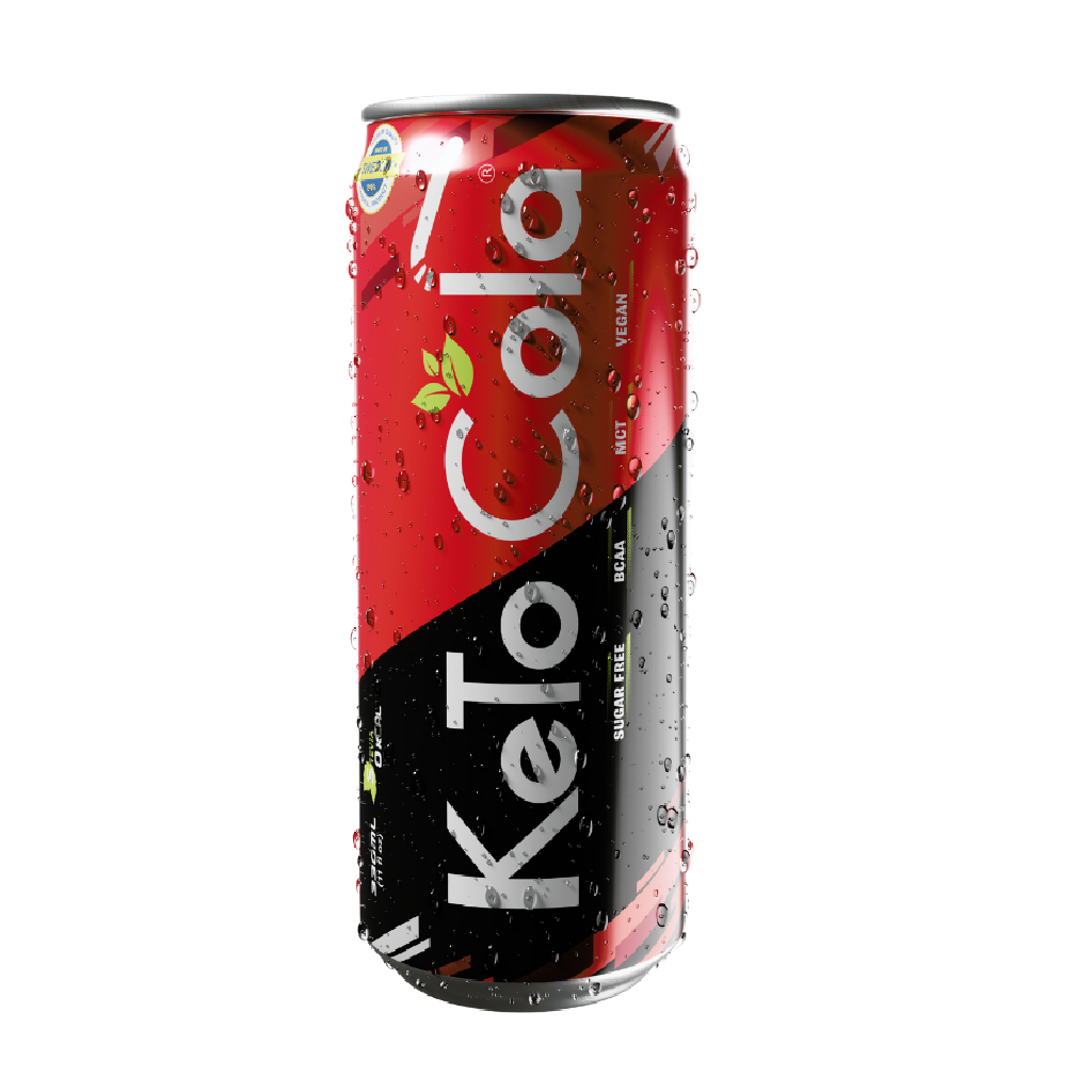 Laperva, Kito Cola, Low-carb ketogenic cola flavored drink, 330ml
