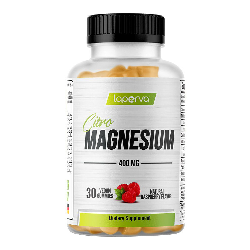 LAPERVA CITRO MAGNESIUM RASPERRY 30 VEGAN GUMMIES