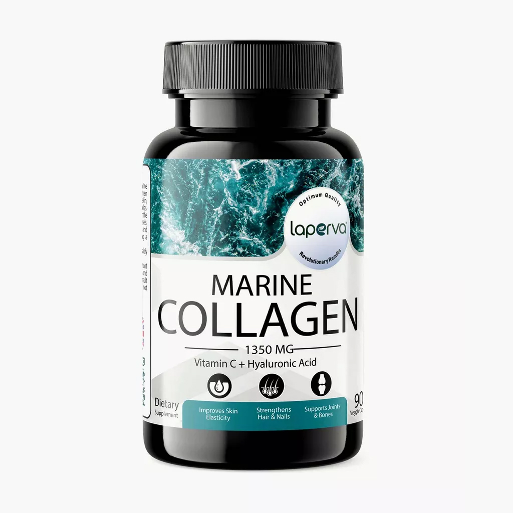 LAPERVA MARINE COLLAGEN 90 VEGGIE CAPSULES 1350 MG