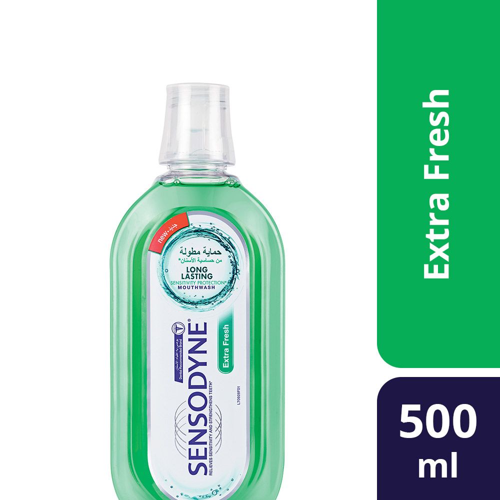 Sensodyne Extra Fresh Mouthwash 500 mL