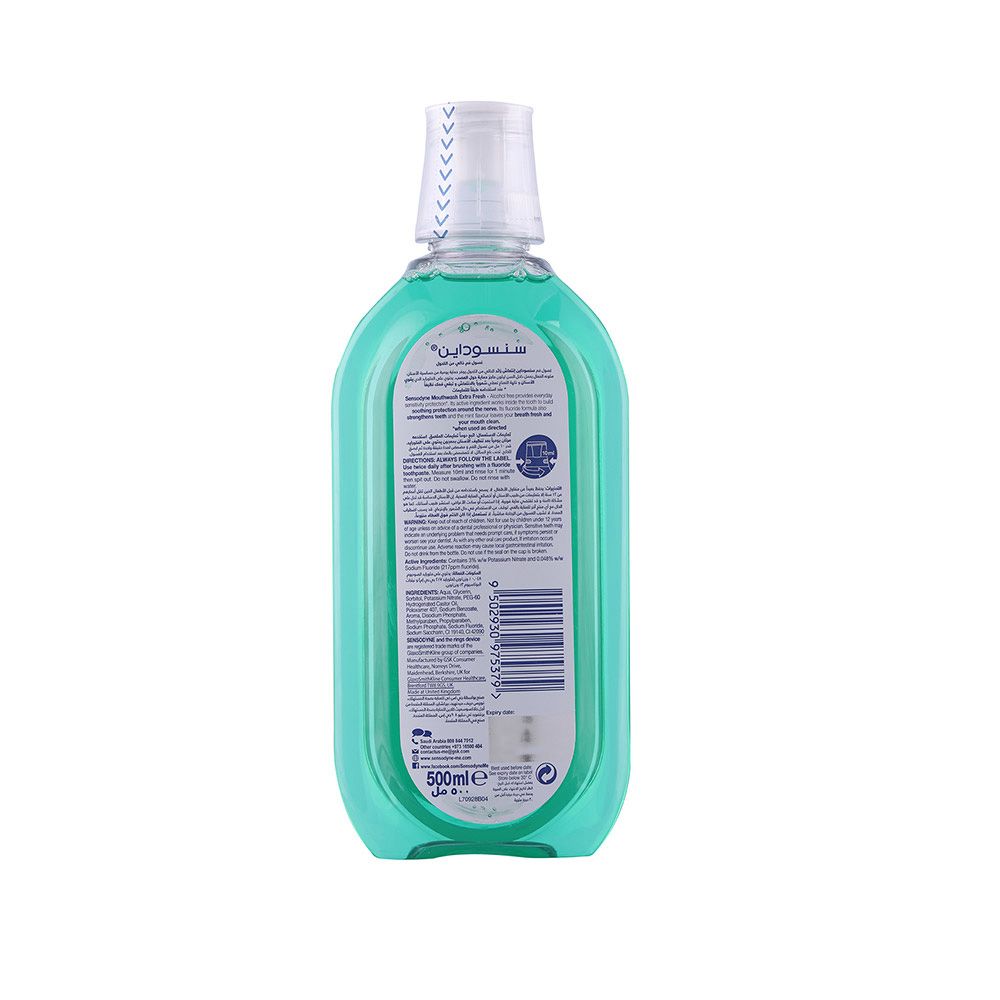 Sensodyne Extra Fresh Mouthwash 500 mL