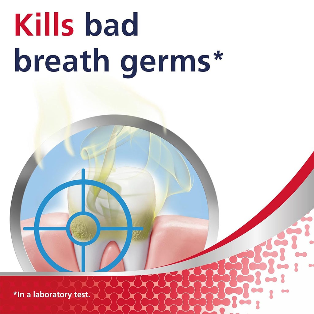 Parodontax, Active Gum Health Alcohol Free Daily Mouthwash Extra Fresh, Alcohol-free mouthwash for gum health and fresh breath, 300ml