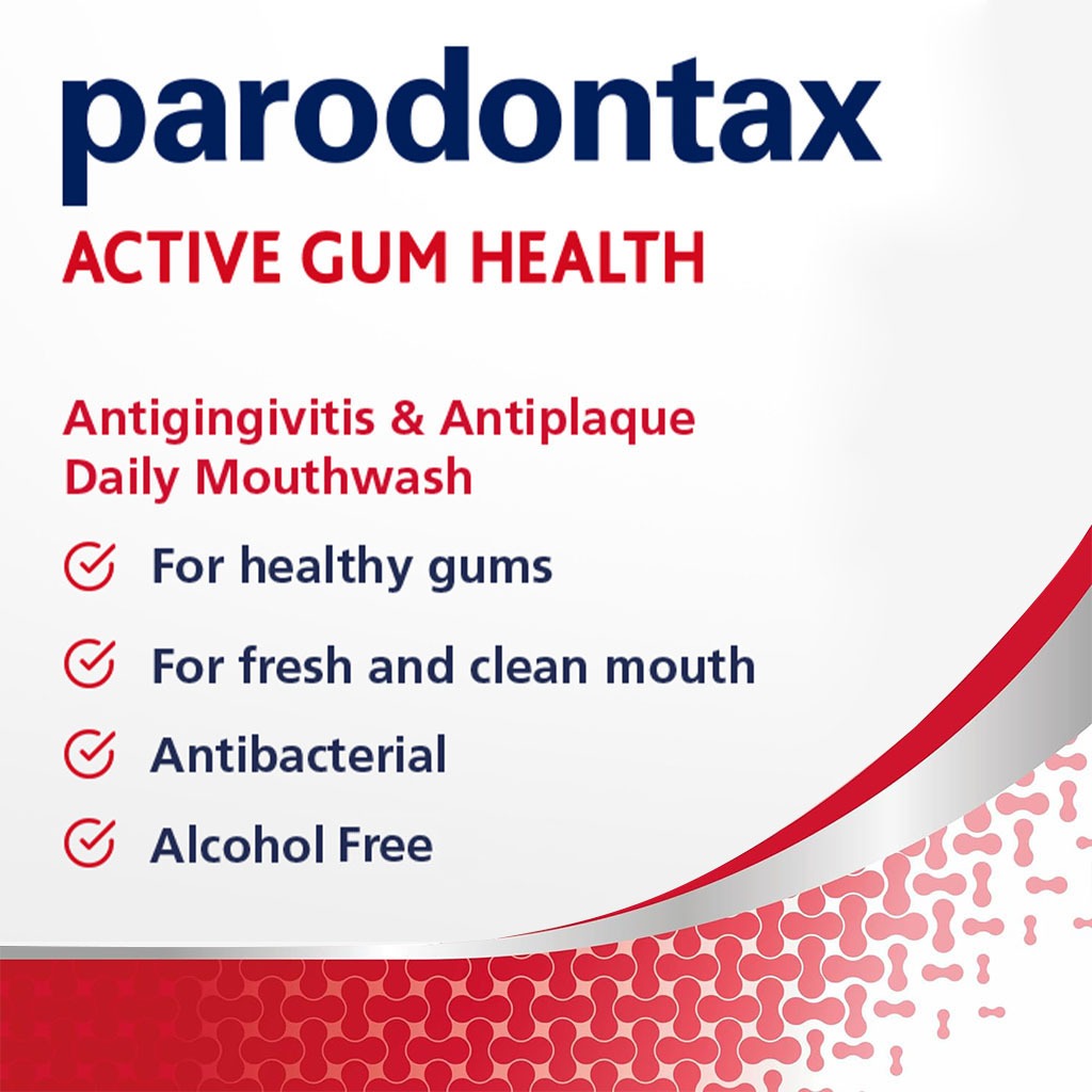 Parodontax, Daily Gum Care Mouthwash, Daily mouthwash for healthy gums and fresh breath, 300ml