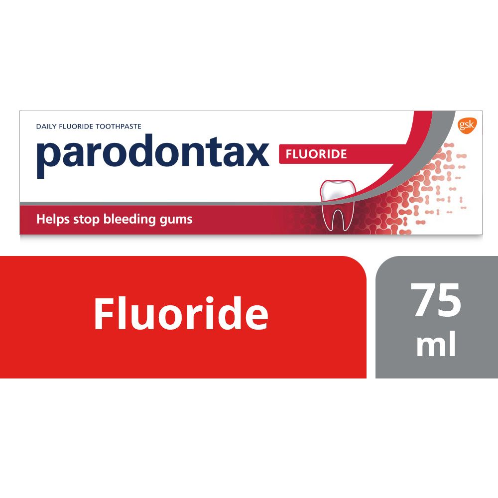 Parodontax Fluoride Toothpaste for Bleeding Gums 75ml