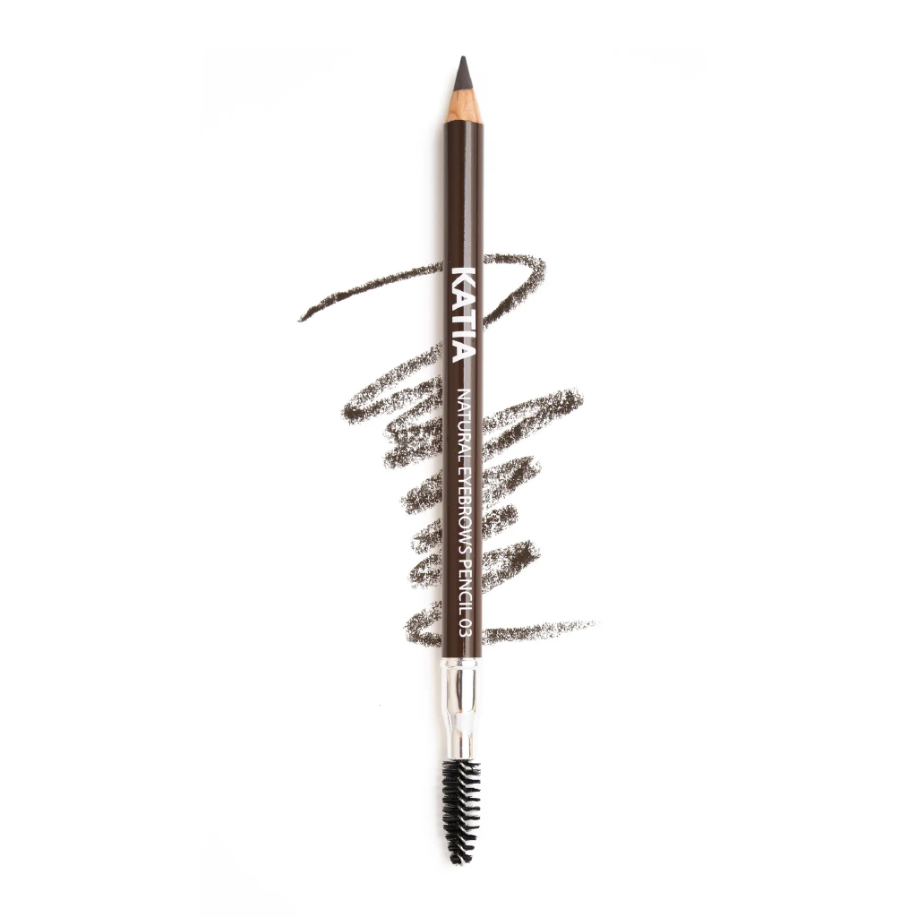 Katia, Eye Brow Pencil Dark Brown 03, Precise eyebrow pencil in dark brown