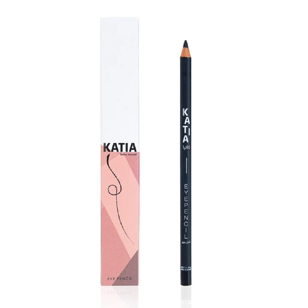 Katia, Eye Pencil Black, Intense black eye pencil for definition