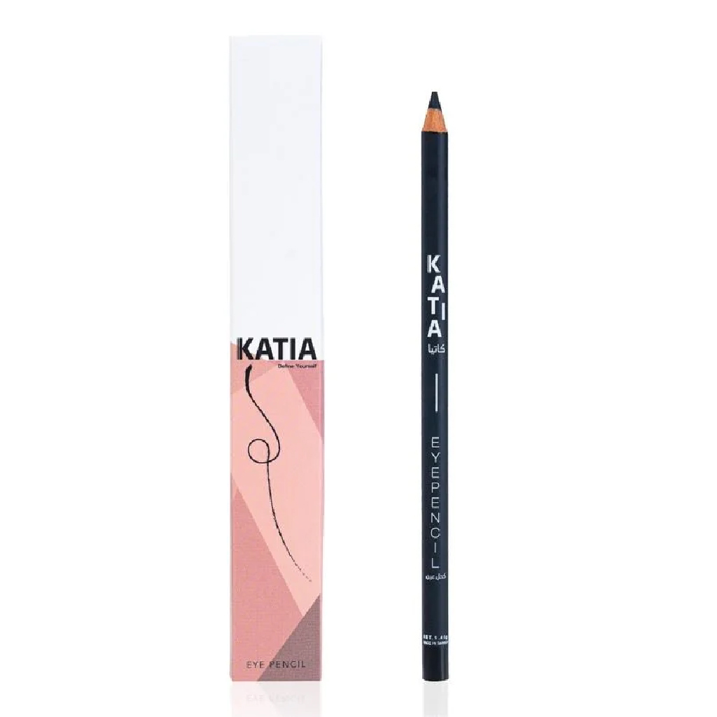 Katia, Eye Pencil Creamy Black, Smooth and intense black eye pencil