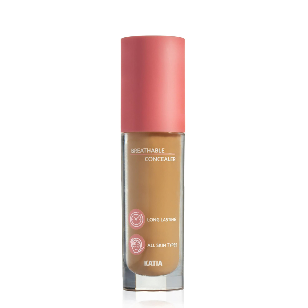 Katia, Breathable Concealer Latte, Lightweight concealer for natural coverage in latte shade