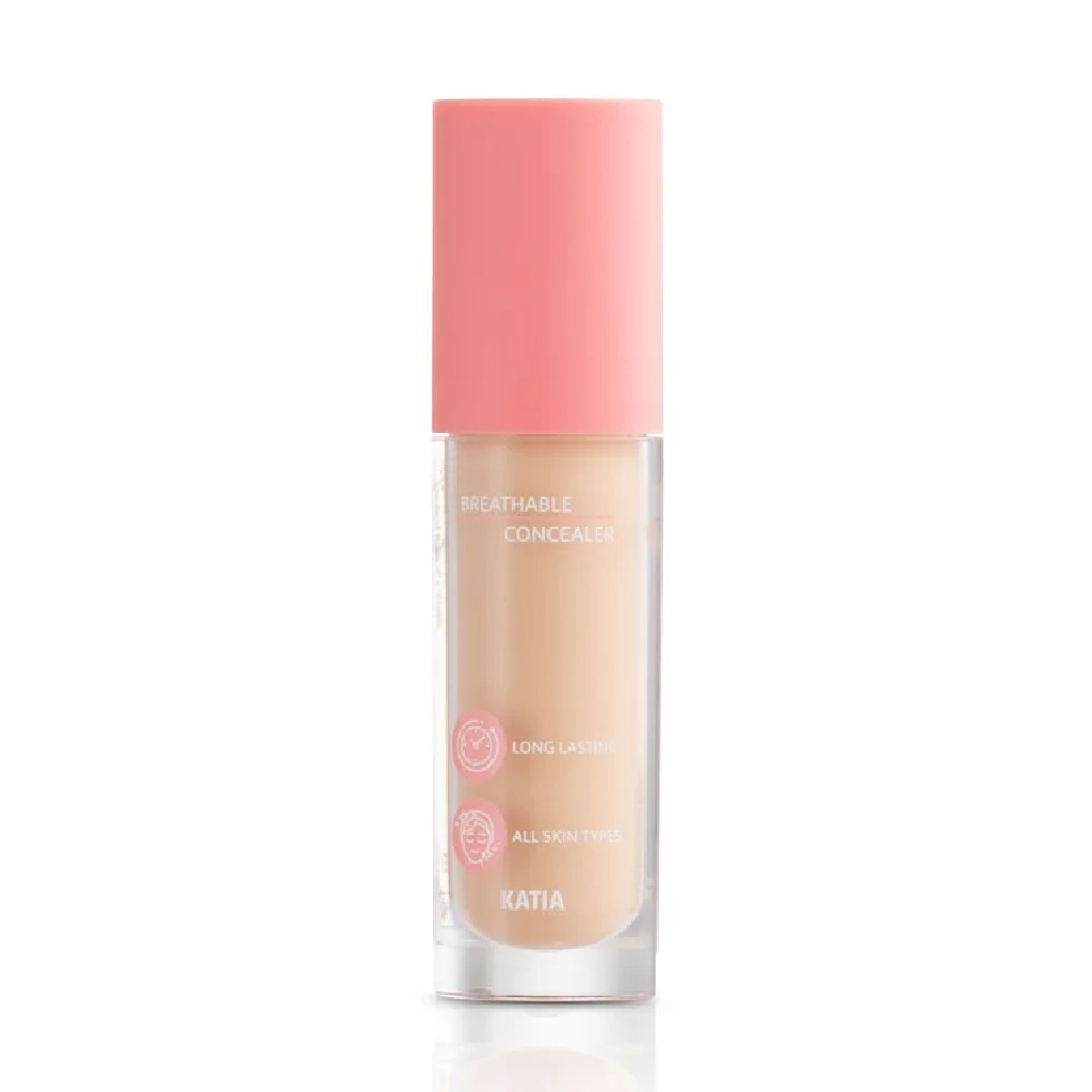 Katia, Breathable Concealer Light, Lightweight concealer for natural coverage in light shade