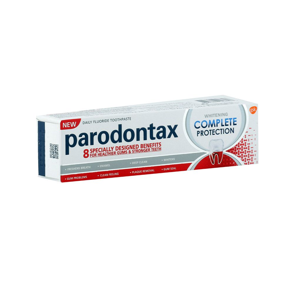 Parodontax, Complete Protection Whitening Toothpaste, Toothpaste for gum health and whitening, 75 ml