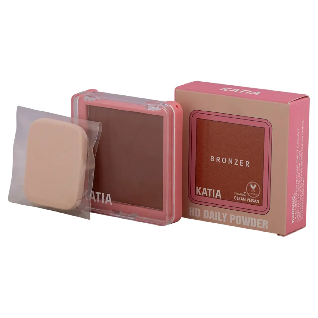 Katia, HD Daily Powder Bronzing Vitamin E 06, Lightweight bronzing powder with Vitamin E