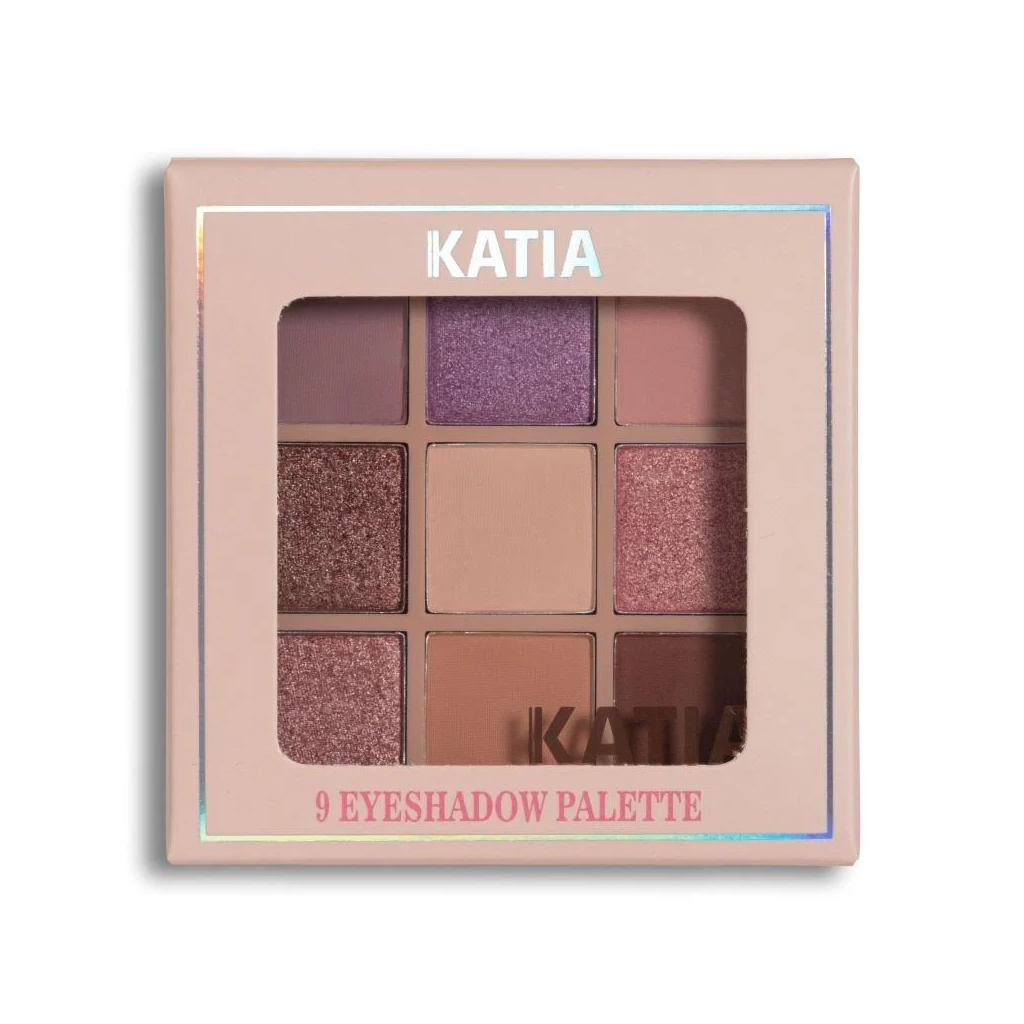 KATIA EYESHADOW PALETTE NEUTRAL NUDE KES305