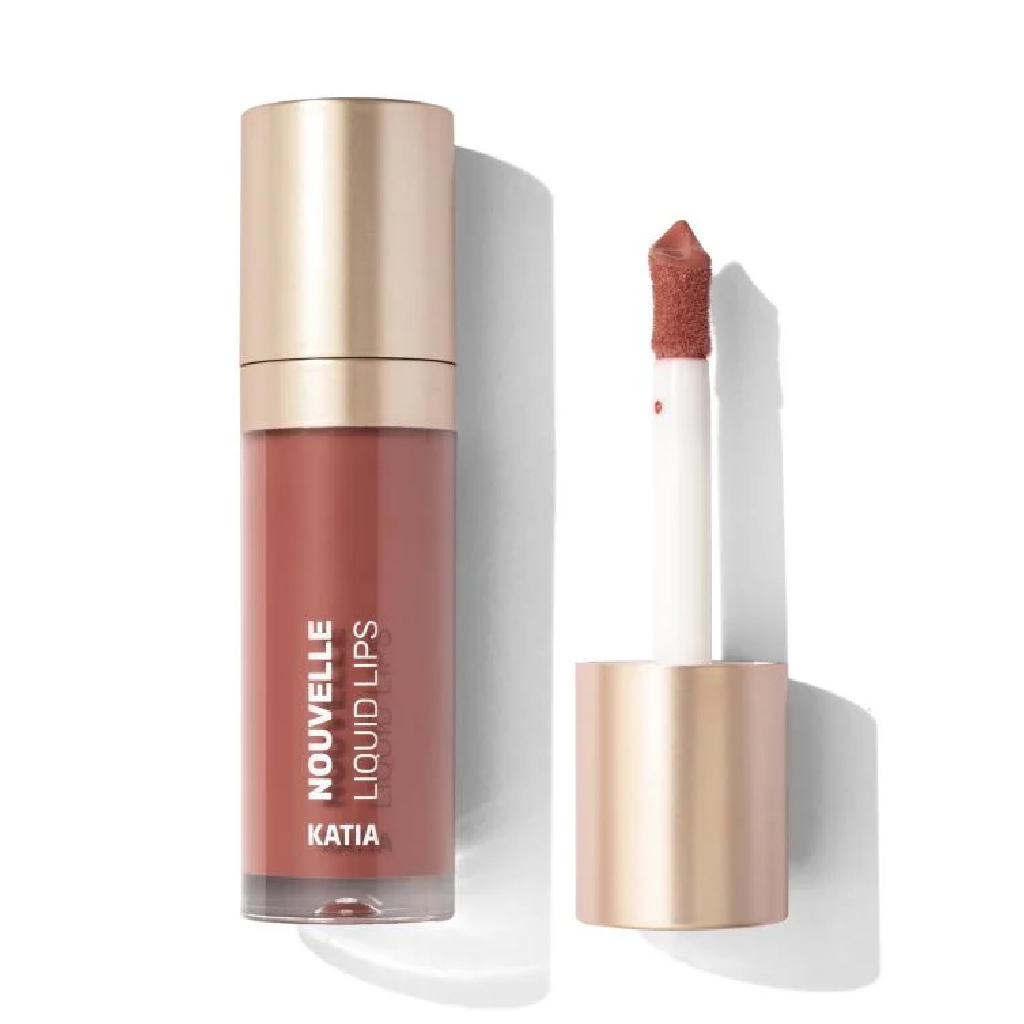 Katia, Nouvelle Liquid Lips 01, Long-lasting liquid lipstick with rich color