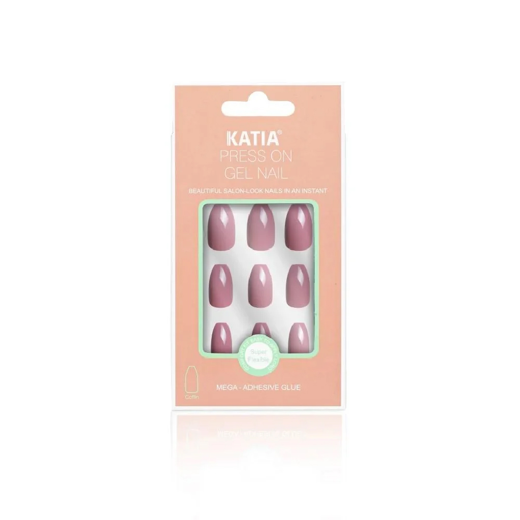 Katia, Nails Coffin CK09, Coffin shaped artificial nails for modern style