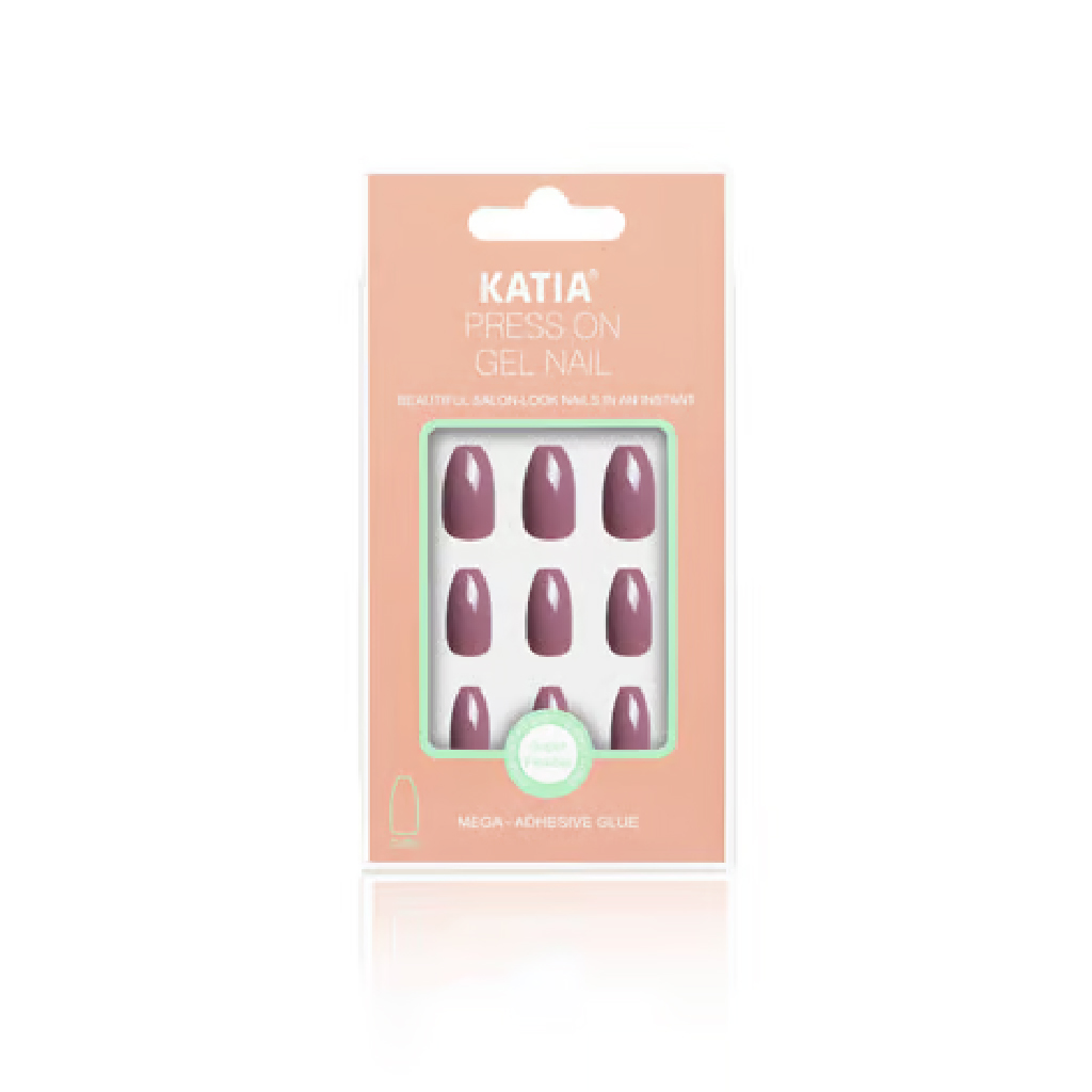 Katia, Nails Coffin CK05, Coffin shaped artificial nails for modern style