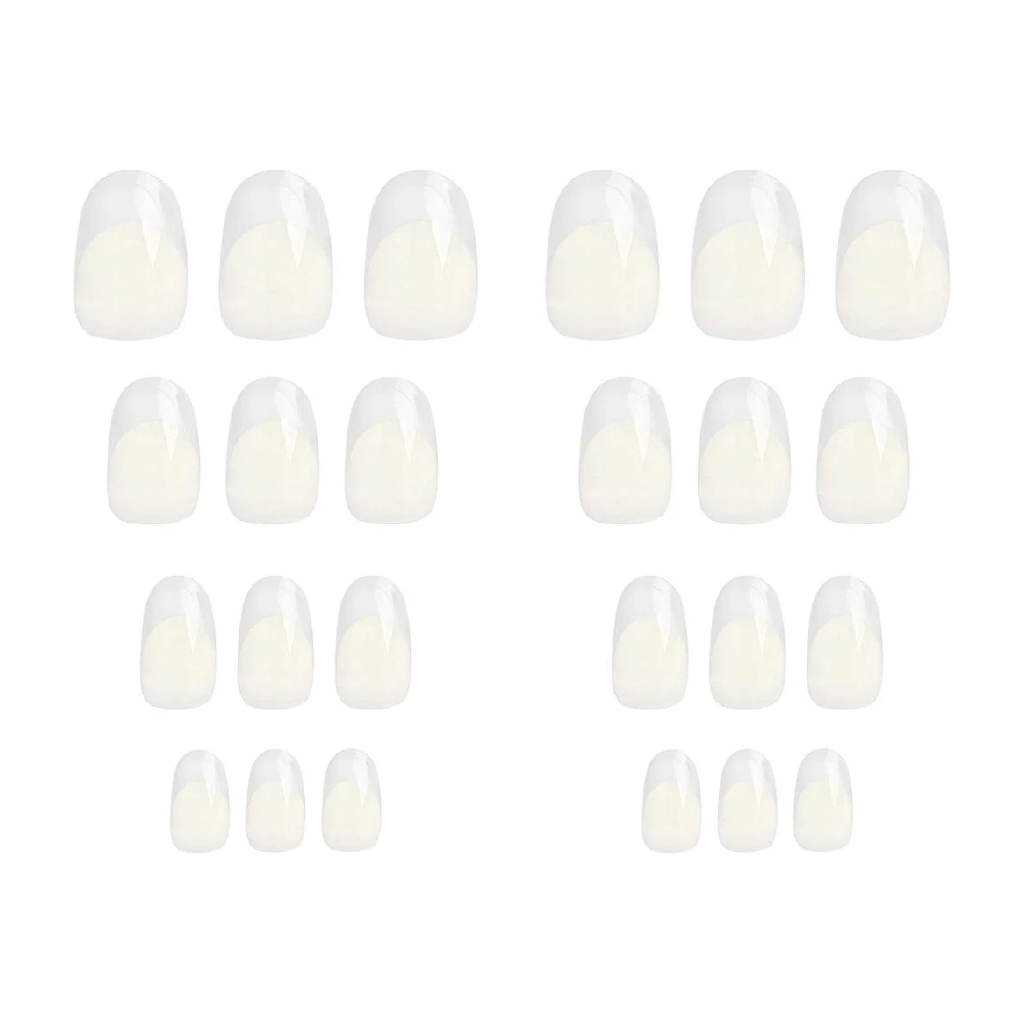 Katia, Nails Oval OK30, Oval shaped artificial nails for natural look