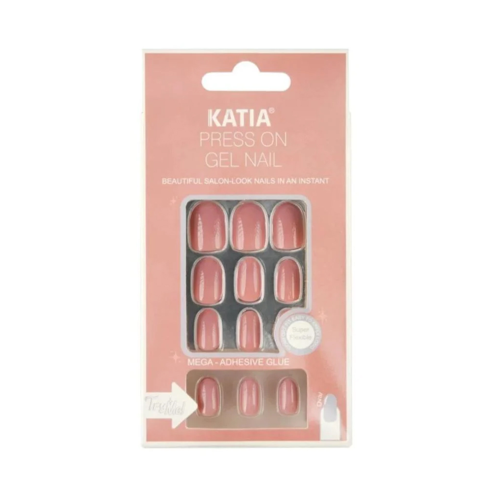 Katia, Oval Nails OK25, Classic oval-shaped artificial nails