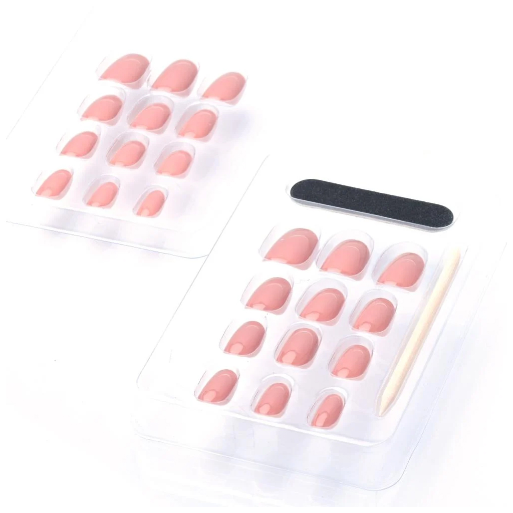 Katia, Oval Nails OK25, Classic oval-shaped artificial nails