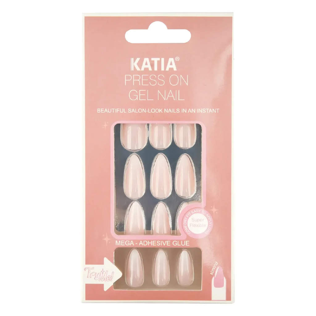 Katia, Almond Ombre Nails 101, Stylish almond-shaped ombre effect artificial nails