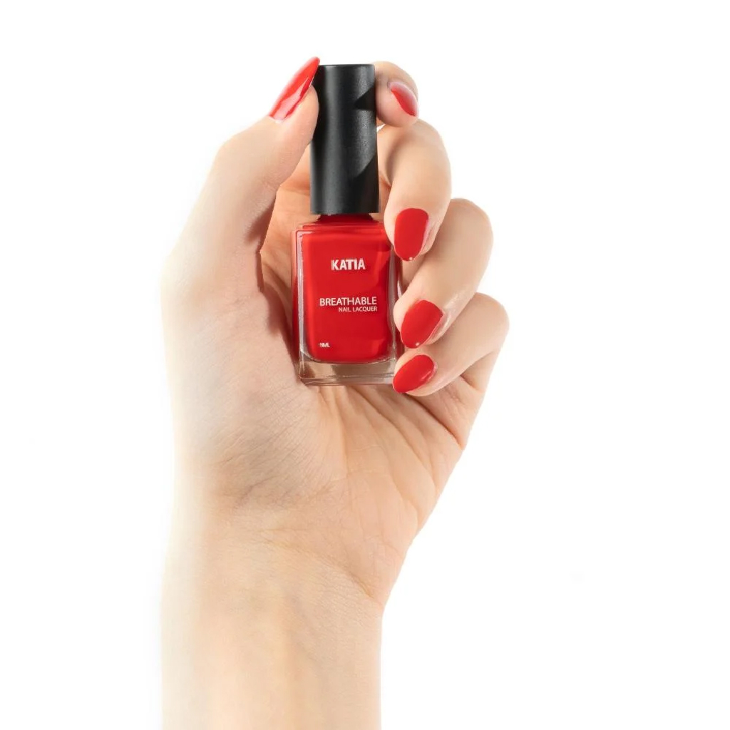 Katia, Nail Polish Breathable K4, Breathable nail polish with smooth finish