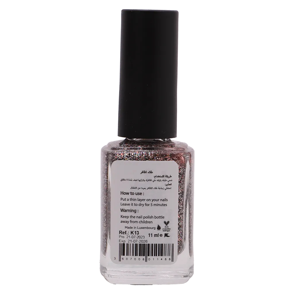 Katia, Nail Polish Breathable K13, Breathable nail polish with smooth finish