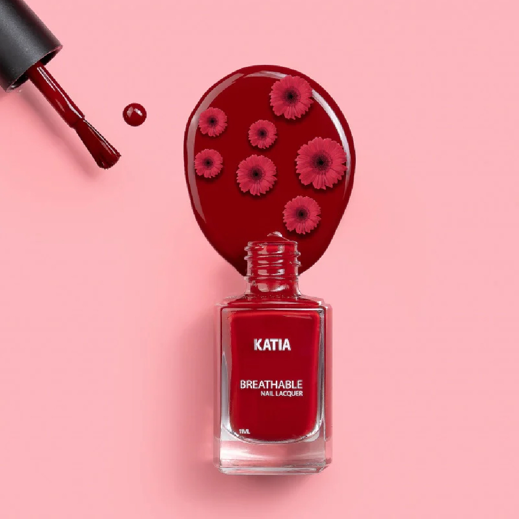 Katia, Nail Polish Breathable K24, Breathable nail polish with smooth finish