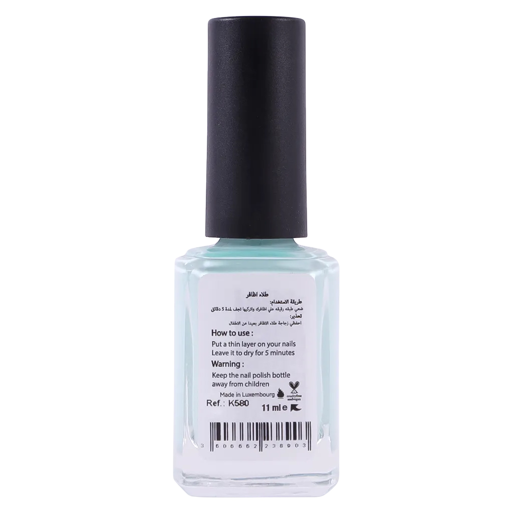 Katia, Nail Polish Breathable K580, Breathable nail polish with smooth finish